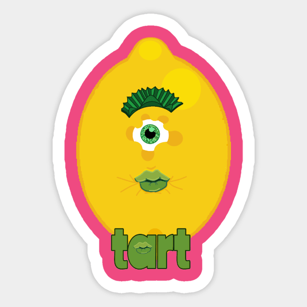 Tart Sticker by Zenferren